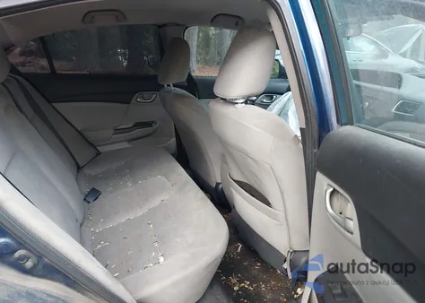 2013 Honda Civic Lx z USA, uszkodzony, nr VIN 2HGFB2F54DH573294